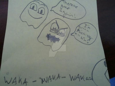 Pac-man sticky note by Fairyprincess333 on DeviantArt