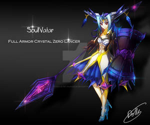 YGO SoulVatar full armour crystal zero lancer