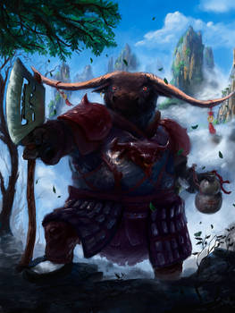 Ox warrior (Chinese Zodiac)