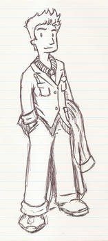 the 10th doctor doodle