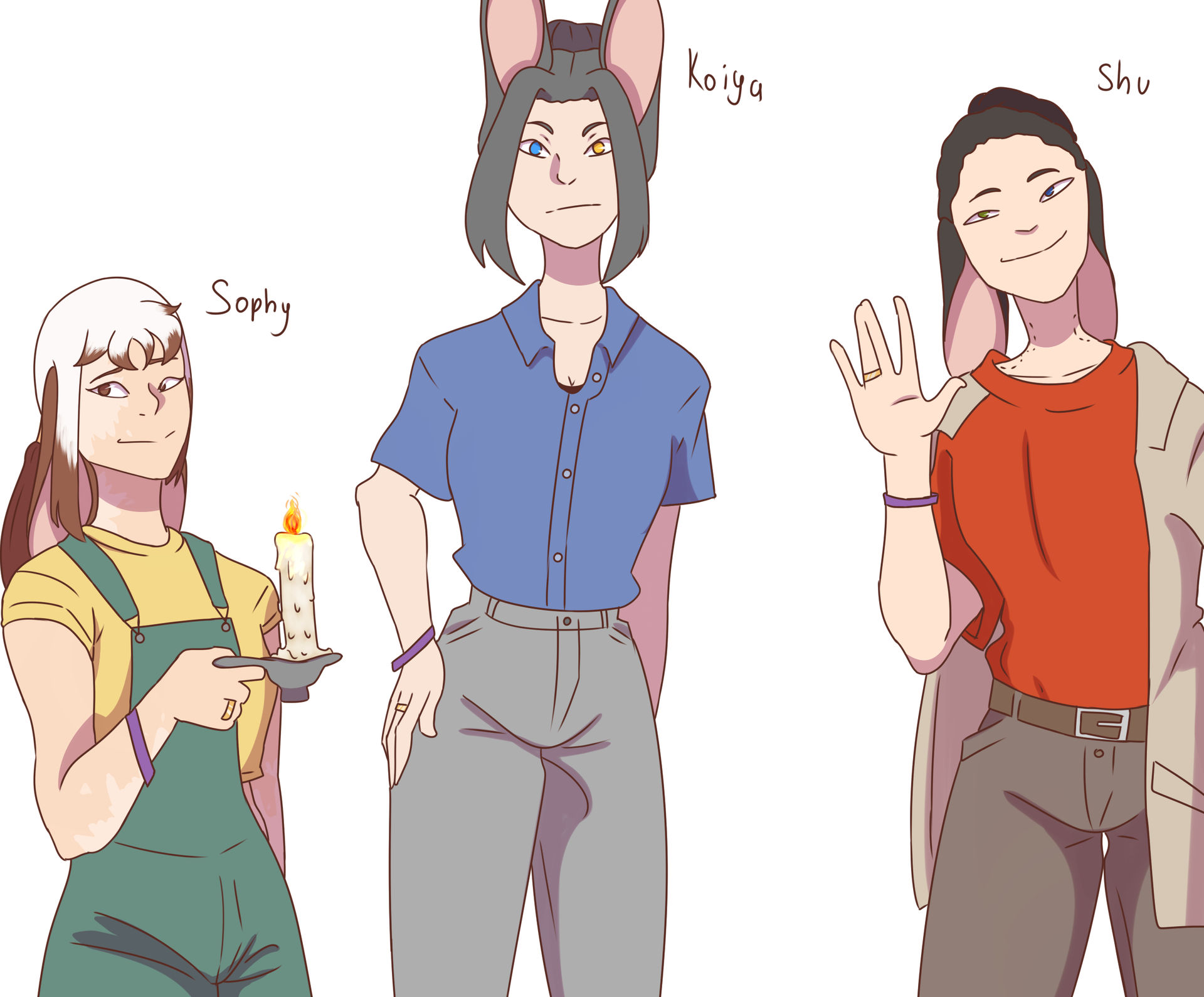 Rabbits OC by HanachiYuki on DeviantArt