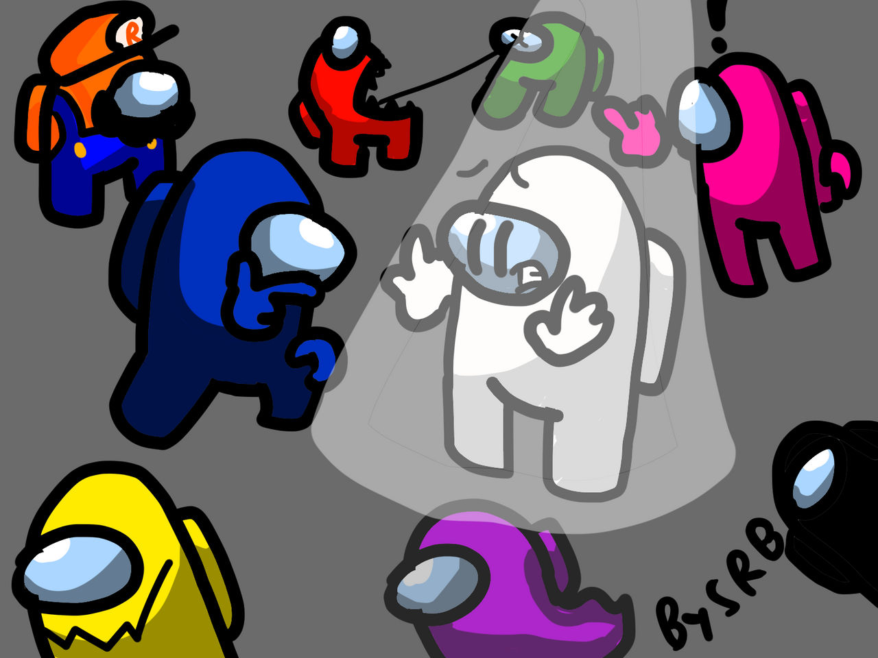 Henry Stickmin Dance Gif Among Us - Asai Wallpaper