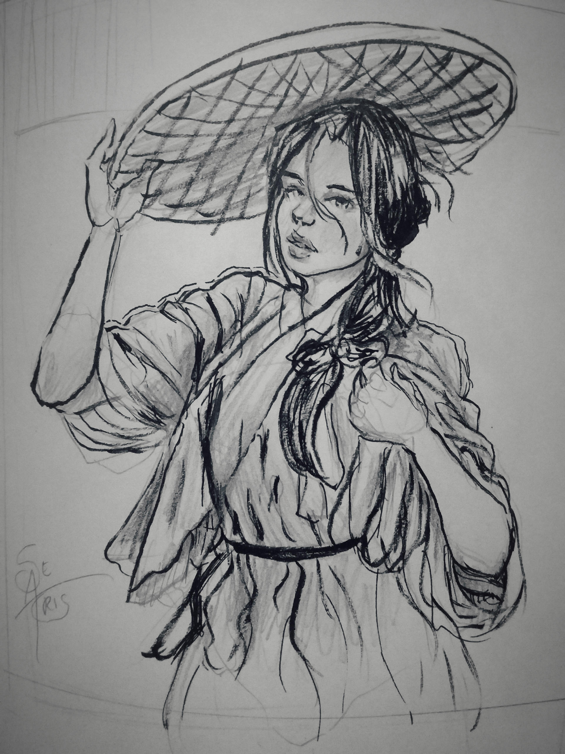 Practice Ink Drawing Practice Ink by KazumaART on DeviantArt