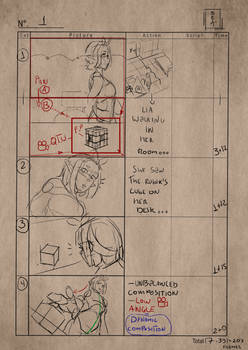 Storyboard Study - Oc Lia