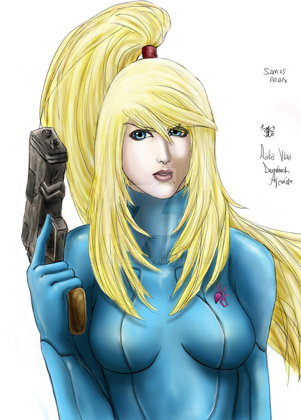 Samus Aran in Zero Suit 01