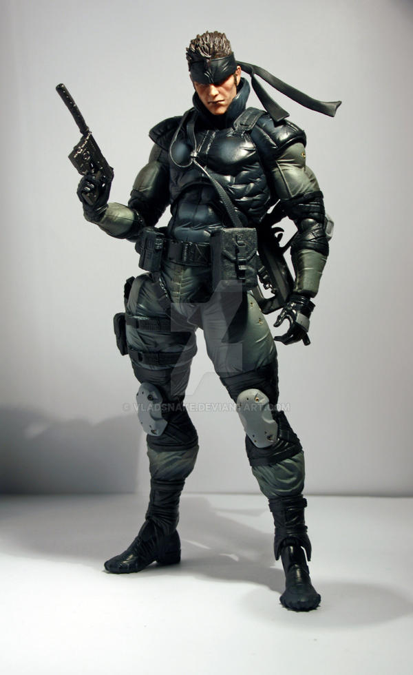 Solid Snake Body Model Solid Snake figure 04 by Vladsnake on DeviantArt