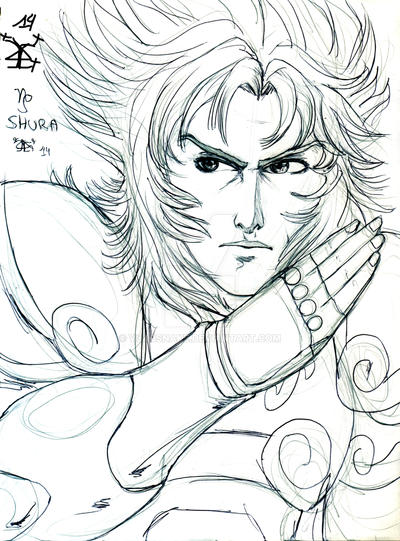 Capricorn Shura Lineart 01