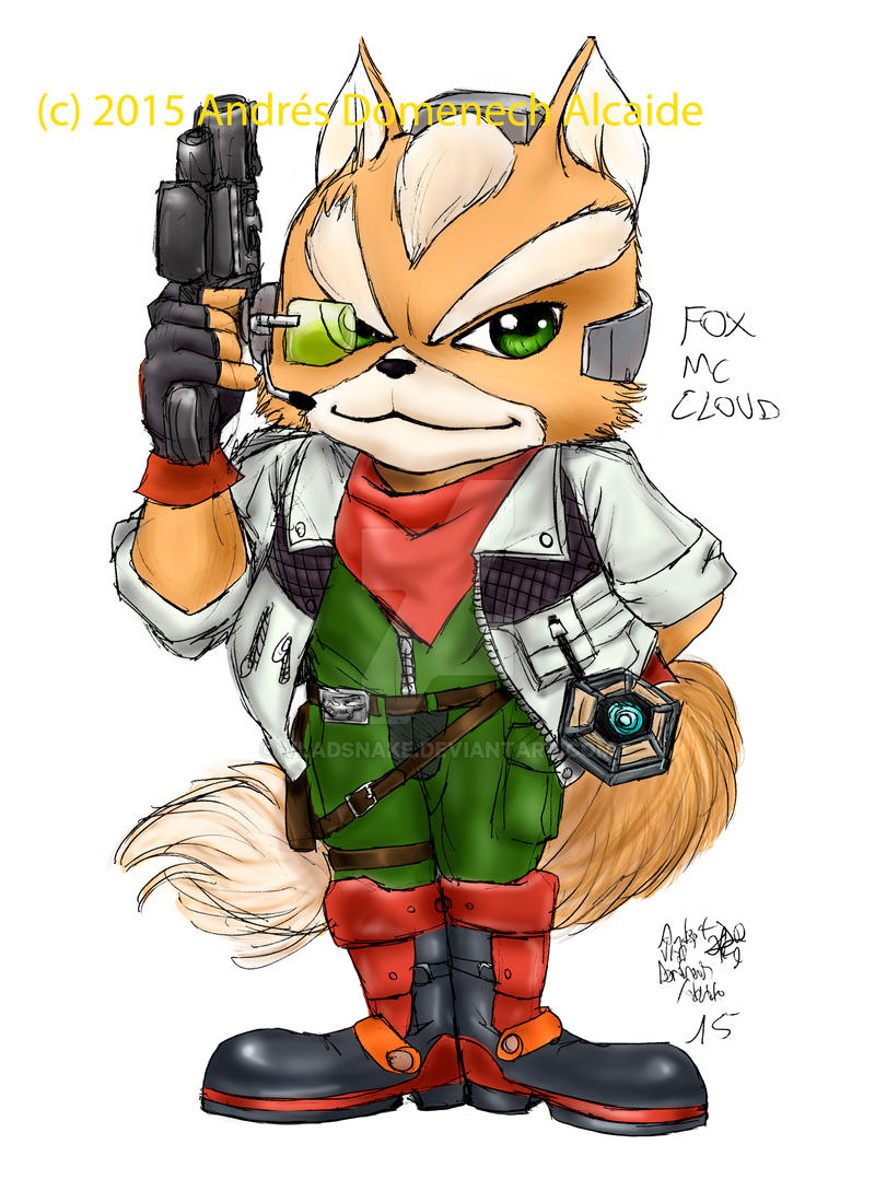 Fox McCloud color 01