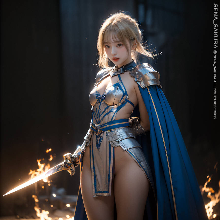 Artoria Pendragon From Fate Grand Order Cosplay By Senasakuraai On artoria-pendragon-from-fate-grand-order-cosplay-by-senasakuraai-on
