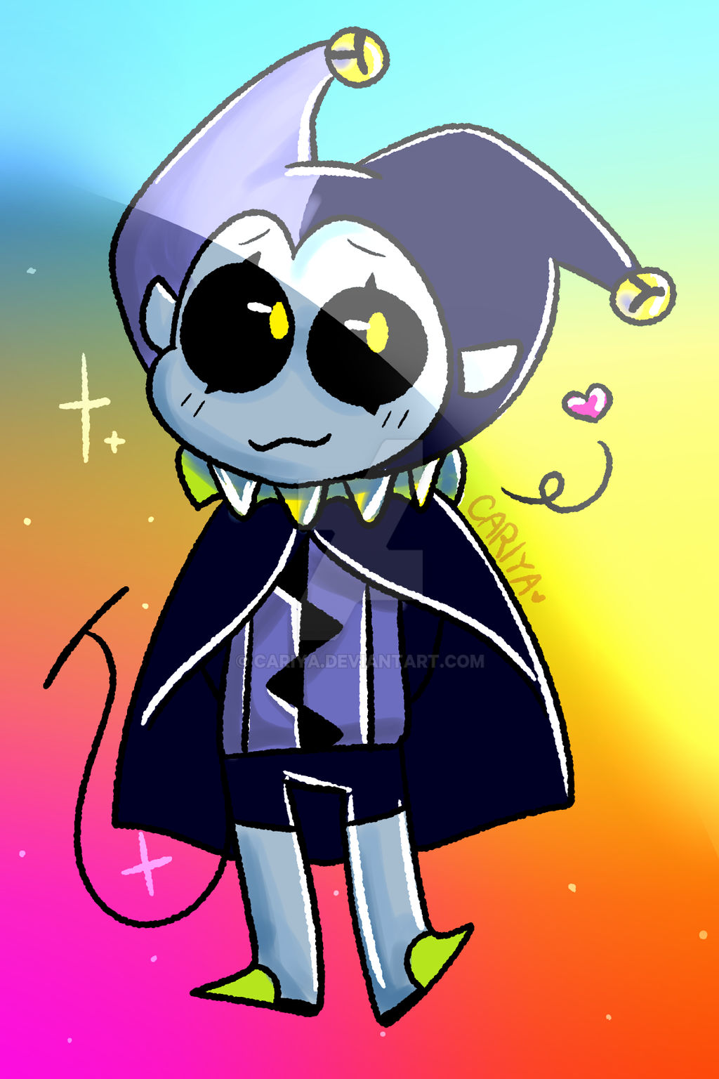 Jevil by Cariya on DeviantArt