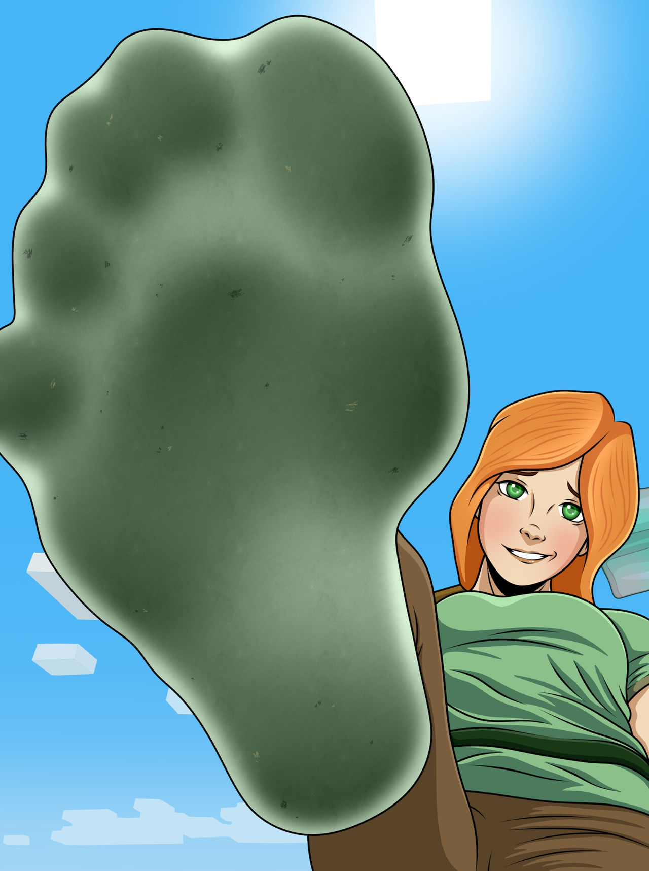 POV: Alex's socked feet by FeetArtist on DeviantArt