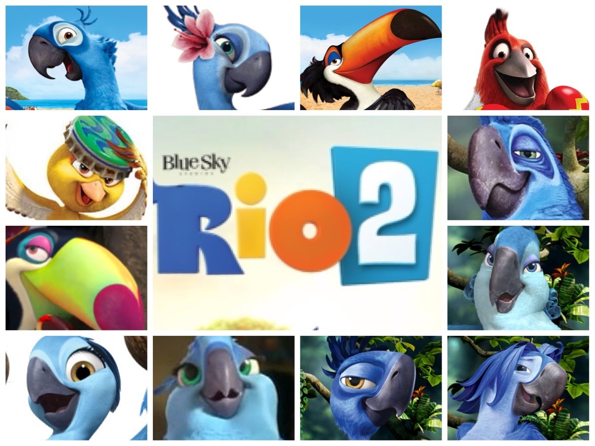 Characters of rio and rio 2 by Penguiking on DeviantArt