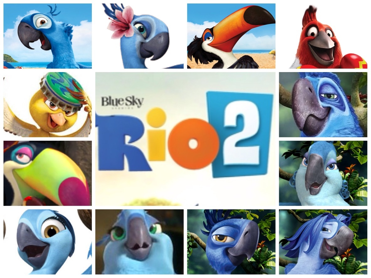 Characters Of Rio And Rio 2 By Penguiking On Deviantart