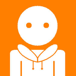 Orange Hoodie Template