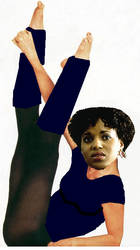 Kerry Washington Works Out