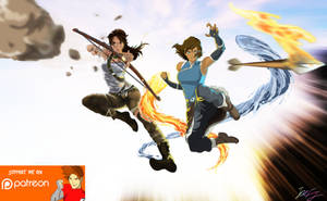 Worlds Collide: Korra X Croft