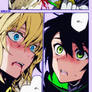 Mika y Yuu - Owari no Seraph