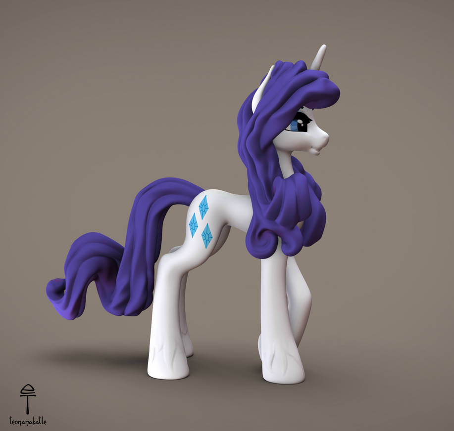 Deviantart Rarity Pony Rarity My Little Pony by Teonanakatle on DeviantArt