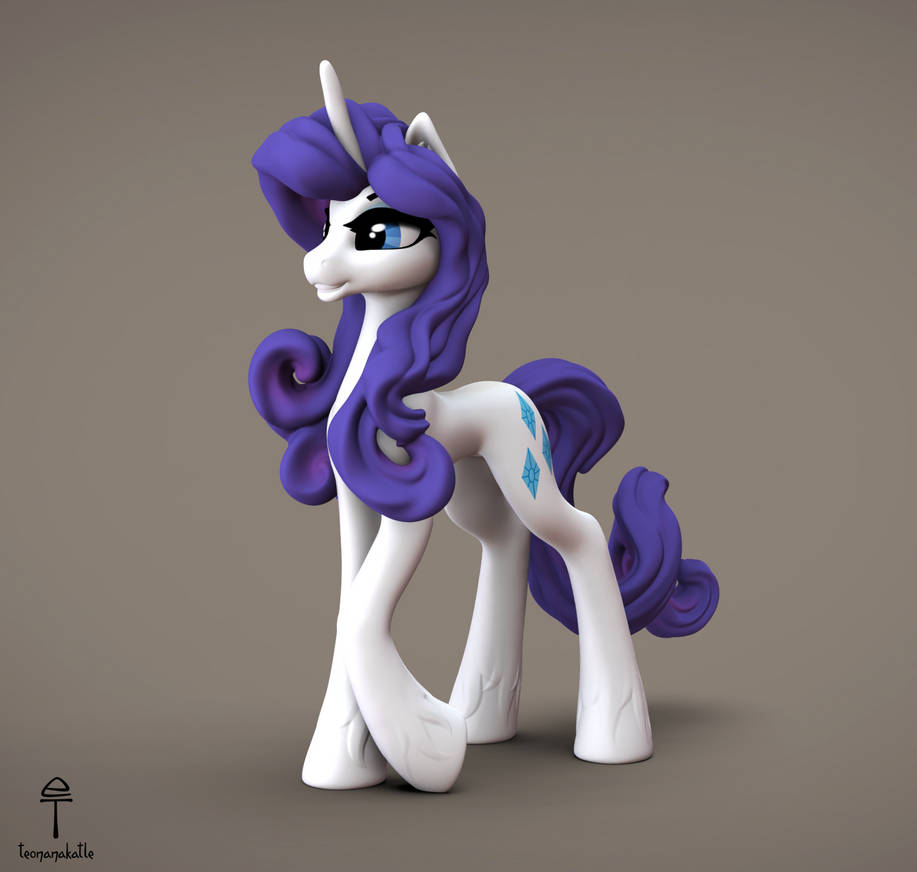 Rarity My Little Pony by Teonanakatle on DeviantArt