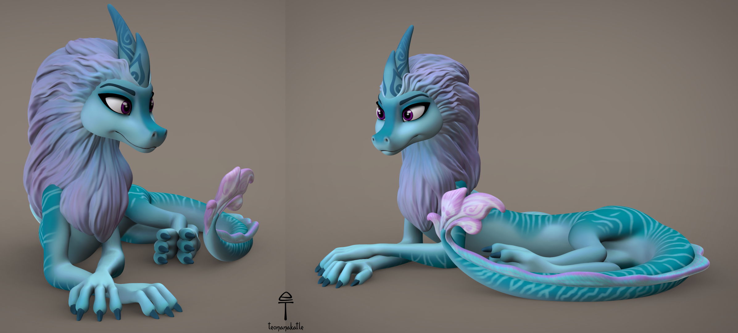 Sisu the Dragon (free 3D model download) by Teonanakatle on DeviantArt Sisu the Dragon (free 3D model download) by Teonanakatle on DeviantArt