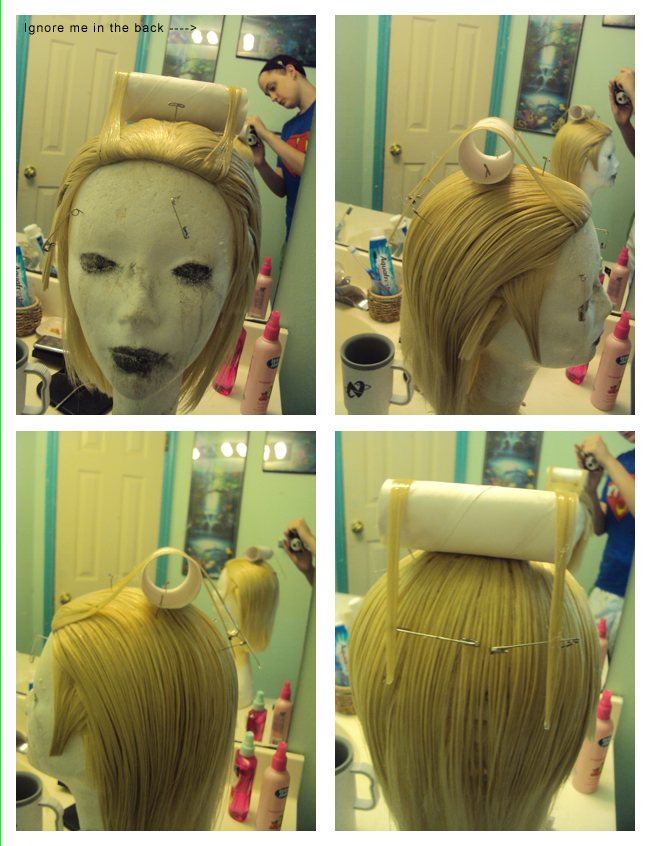 Larxene Wig WIP 2