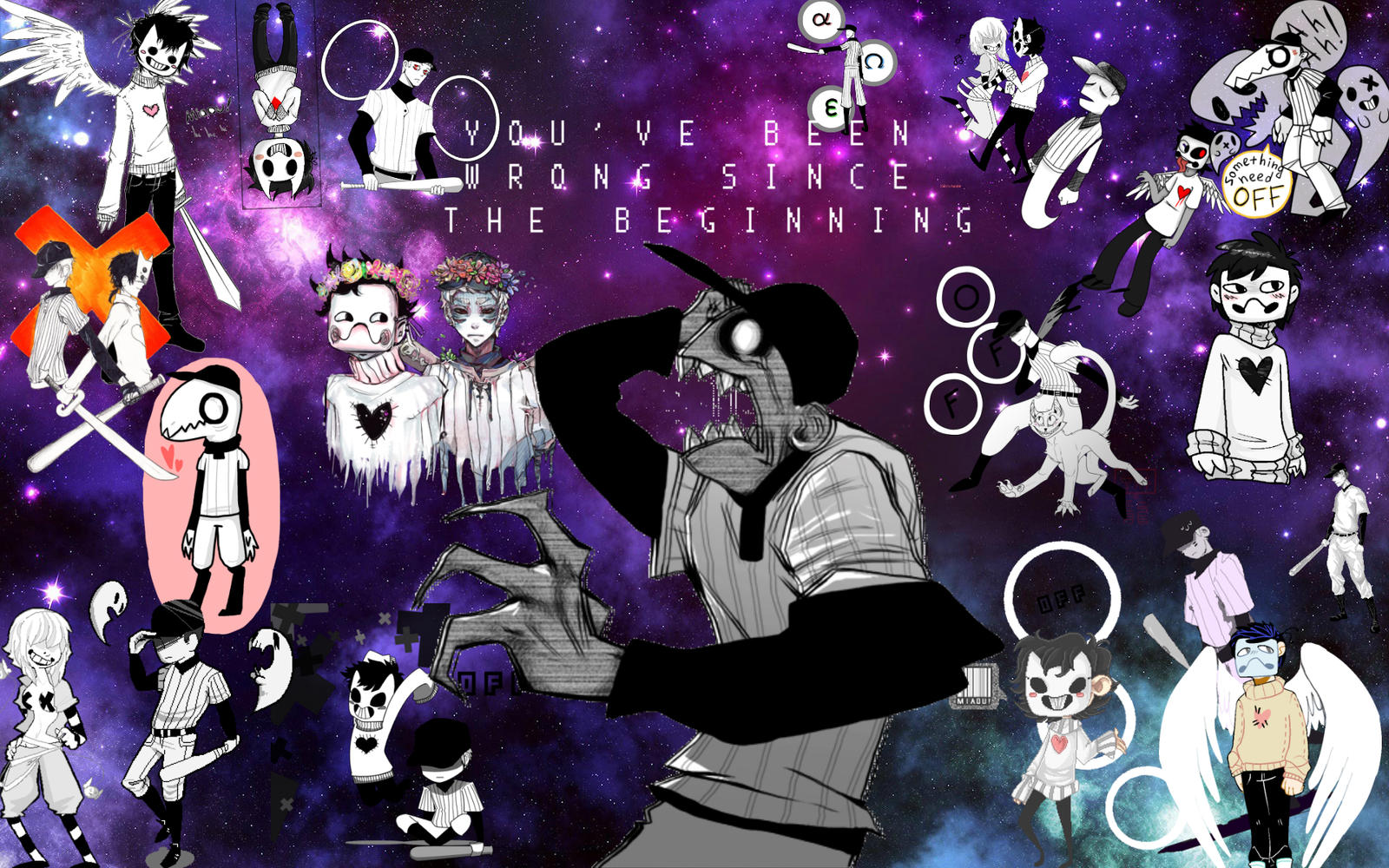 Off Ghost Wallpaper #3 || OFF! by Mortis Ghost || by Haruhi-fujioka-NOT on DeviantArt