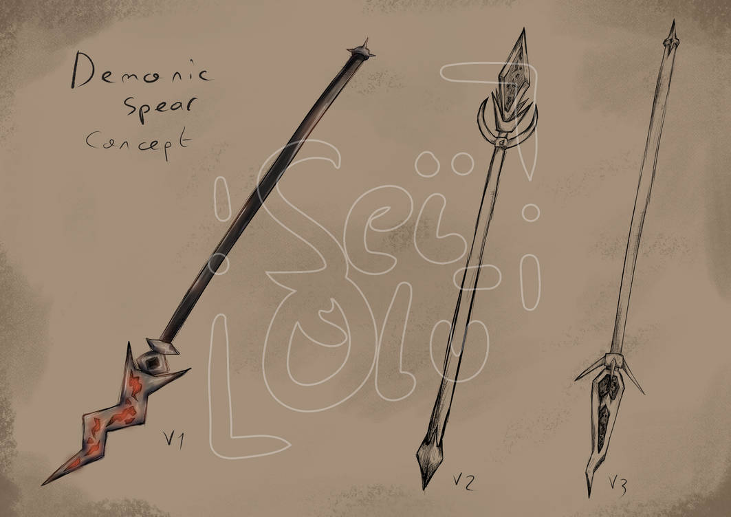 DnD weapon concept art by SEI-OLU on DeviantArt