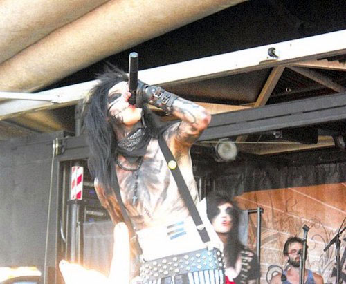 Andy Biersack - Warped 2011.