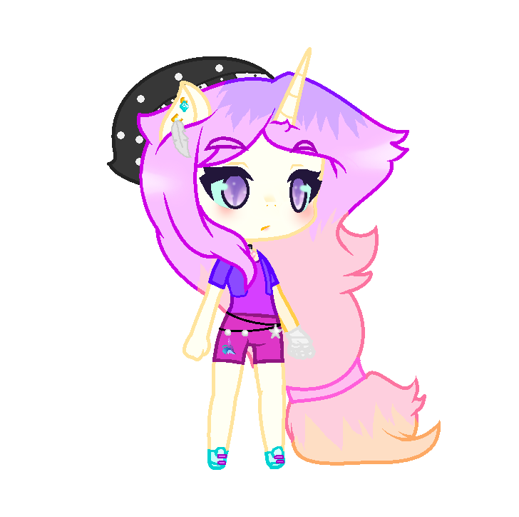 my oc in gacha club by magical-color on DeviantArt