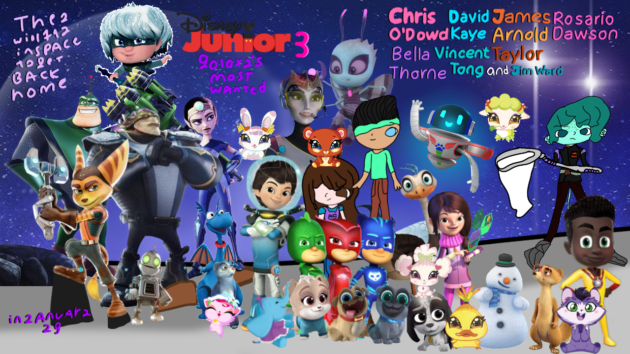 Disney junior 3 poster 2(New version) by Derincik on DeviantArt