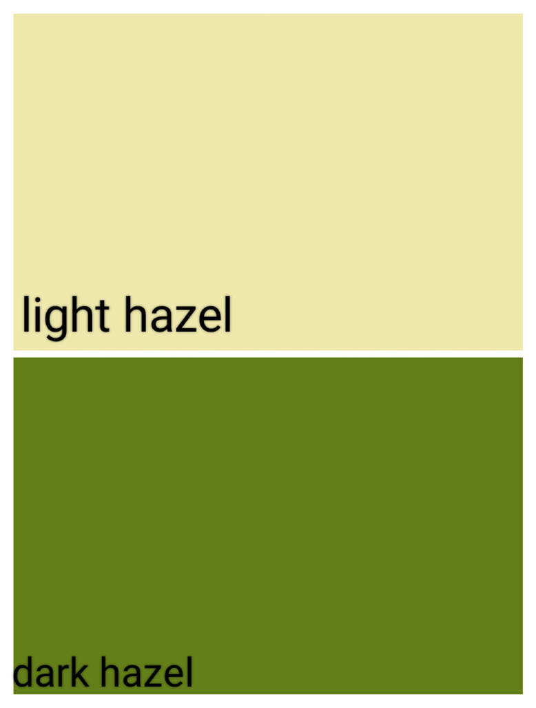 Hazel colors by Derincik on DeviantArt