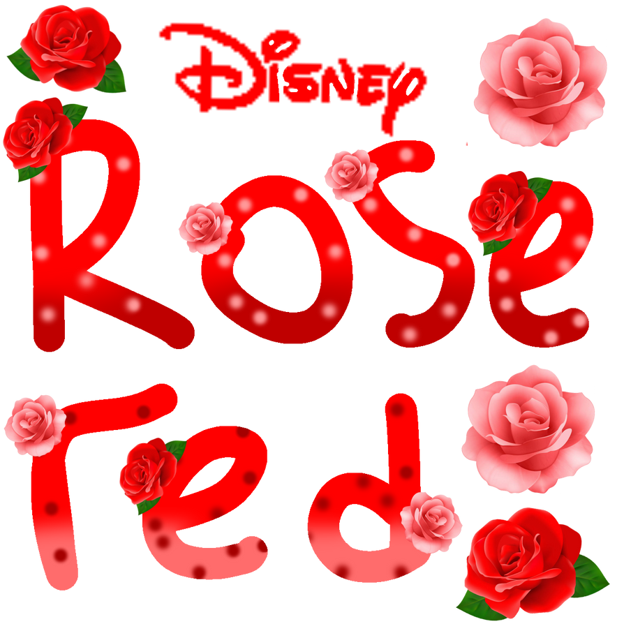 Disney Rose Red Logo by Derincik on DeviantArt