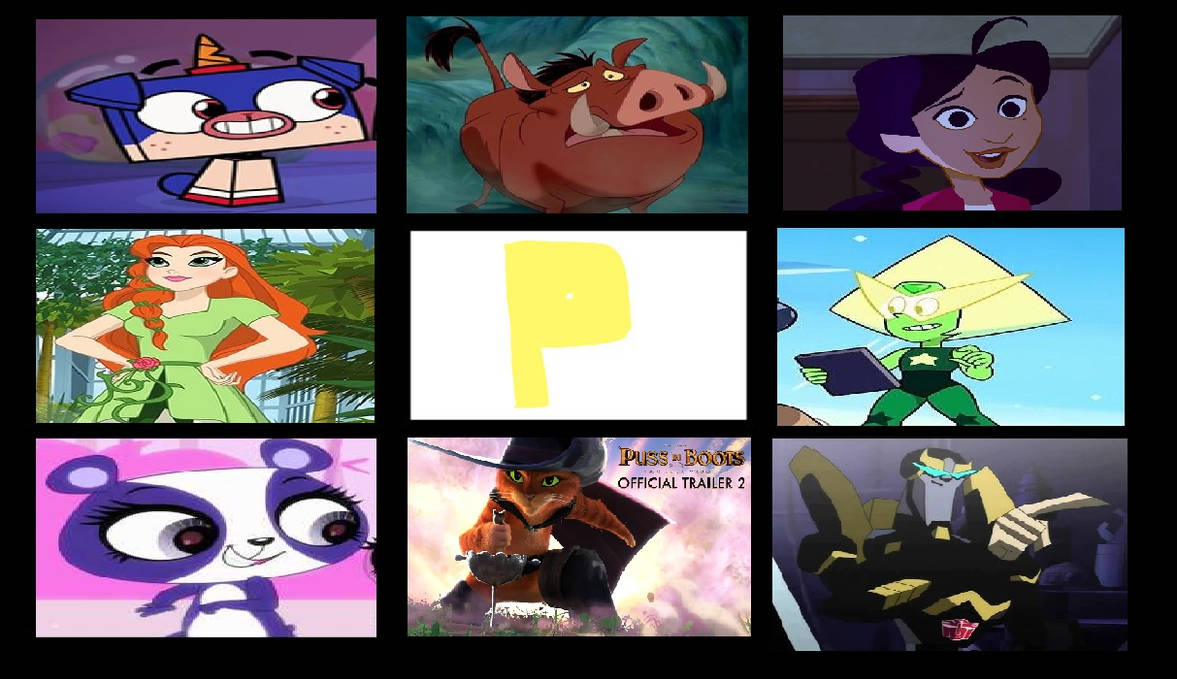 My Favorite Letter P Characters by Derincik on DeviantArt