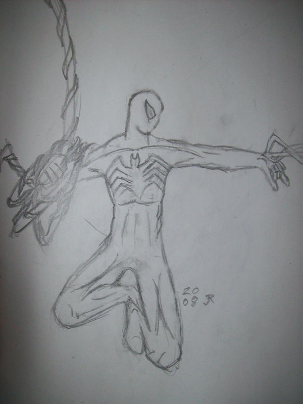 SpiderMan Simbiote Suit by Areon1 on DeviantArt