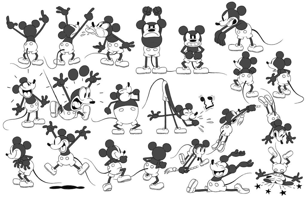 Mickey Mouse Model Sheet