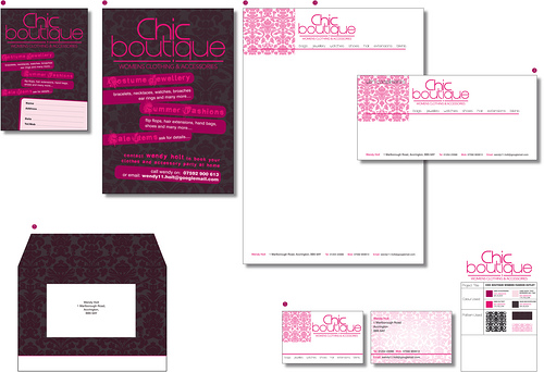 Chic Boutique Stationary