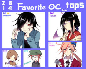 2014 Favorite OCs TOP5