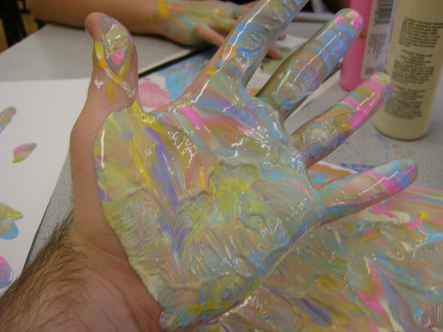 Hand Color Liquid Color Hand by cycoclash25 on DeviantArt