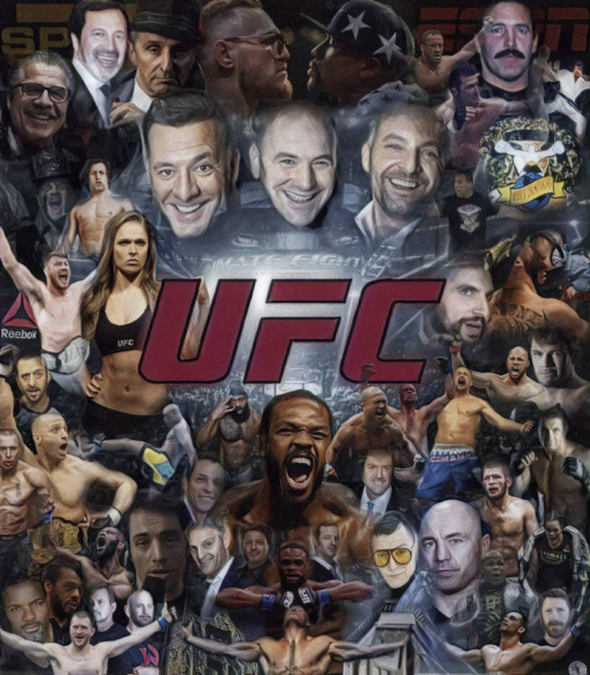 UFC Collage by m0bly on DeviantArt