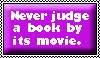 Judge a Book - Stamp by TheGreenDragonGirl