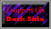 Dark Side Supporter Stamp by TheGreenDragonGirl