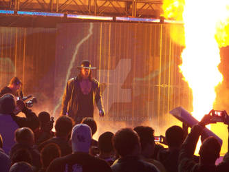 Raw Feb19 Undertaker arrives