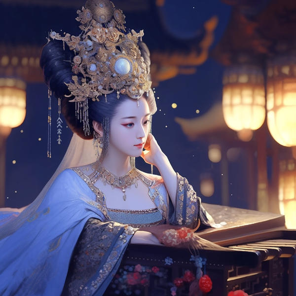 Empress Wu Zetian, the Daughter of Heaven (2) by DrkWizard1 on DeviantArt