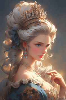 Marie-Antoinette in Portrait