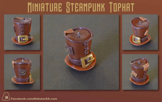 Miniature Steampunk Top Hat 002