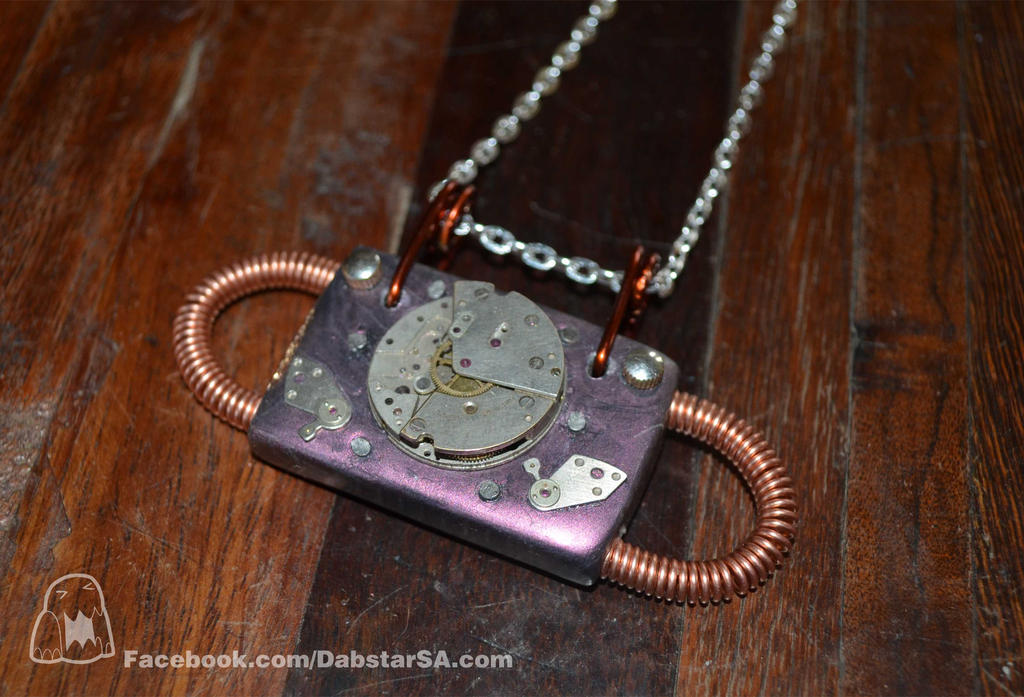 Sacred Steampunk Pendant 004