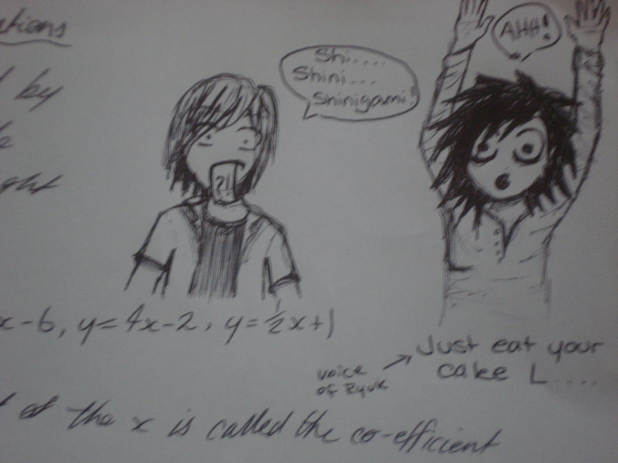 Maths and Deathnote... by Danie-nana on DeviantArt