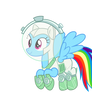 Astronaut Rainbowdash