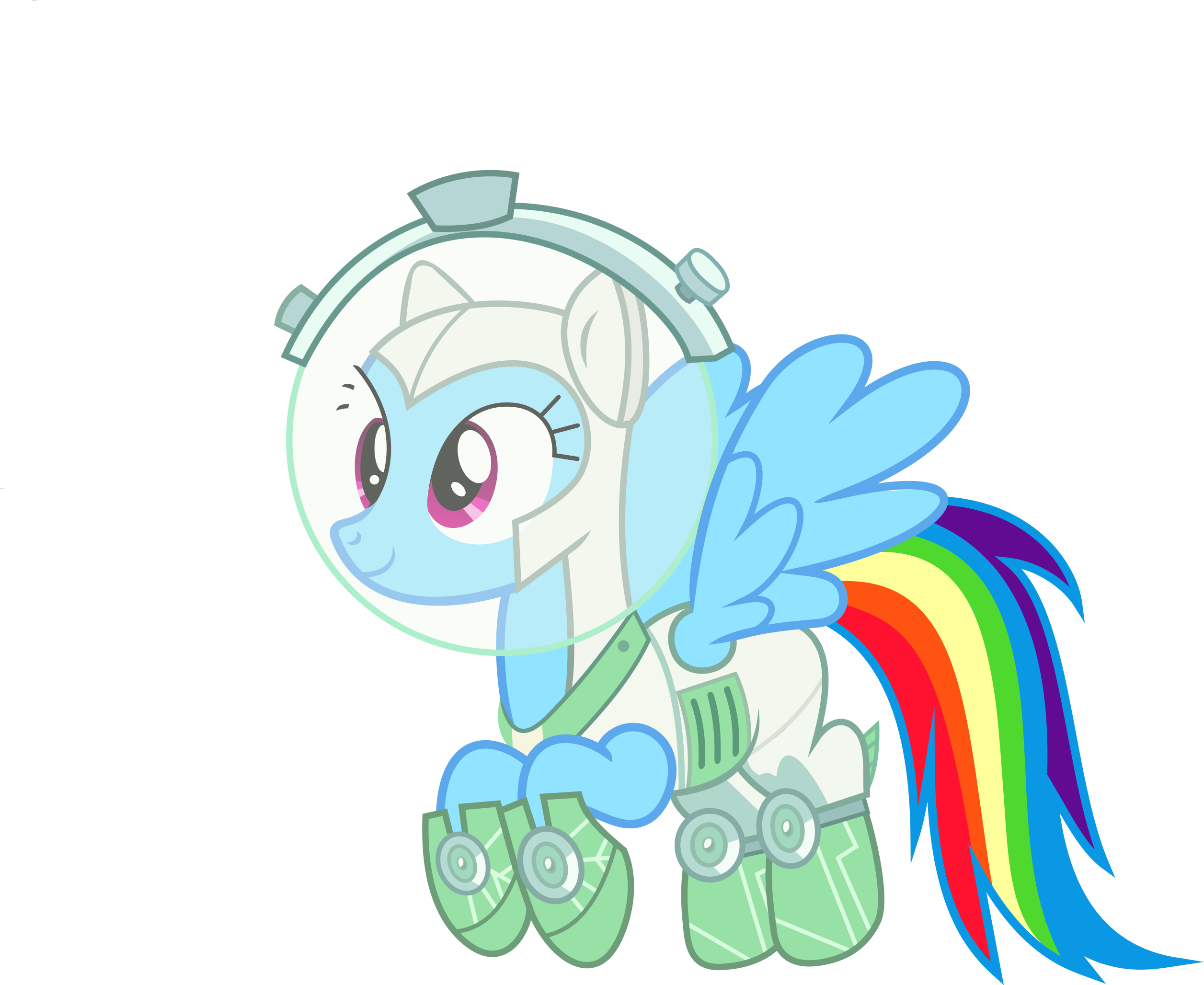 Astronaut Rainbowdash