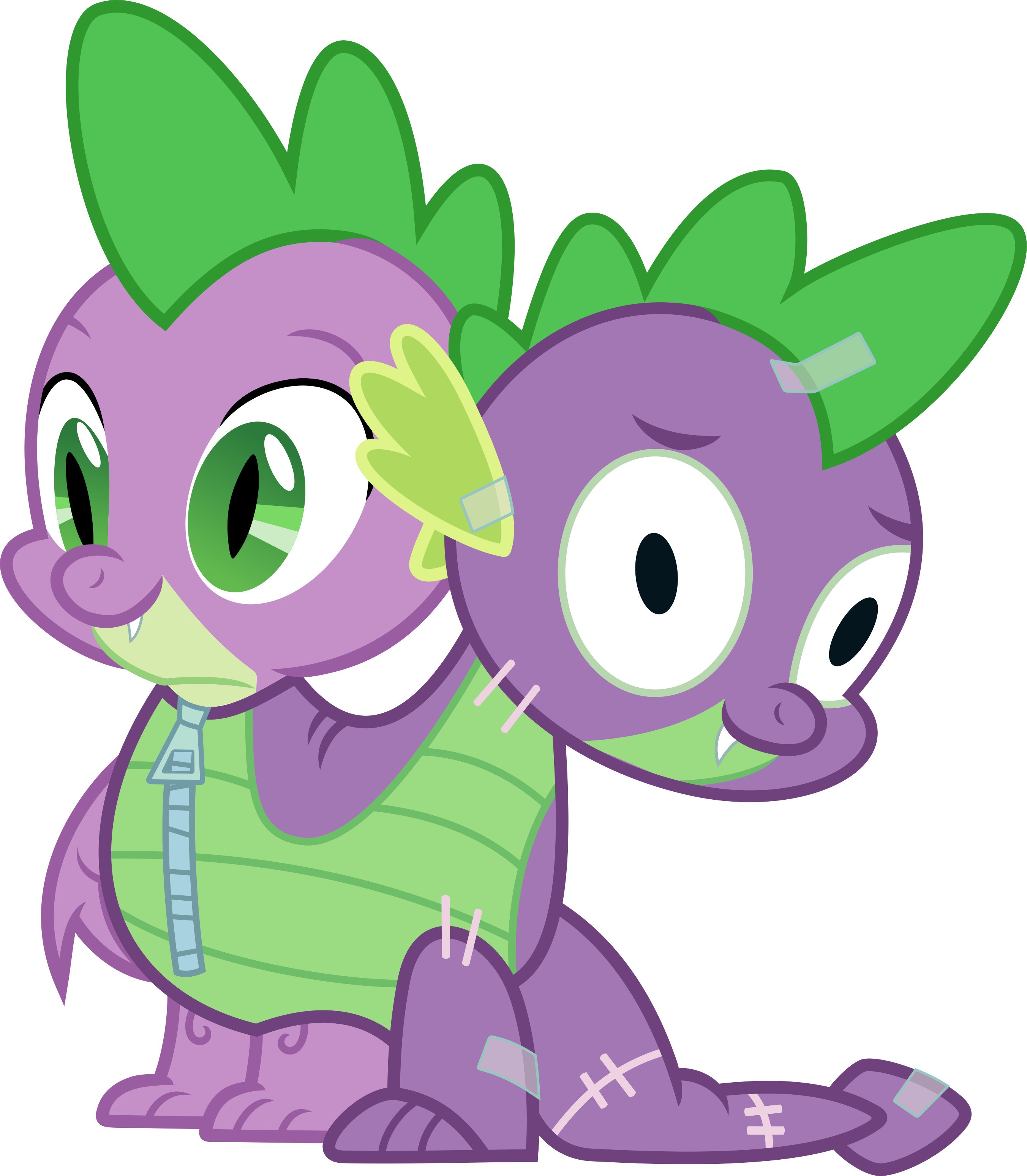 Spike the siamese Dragon by TimeLordOmega